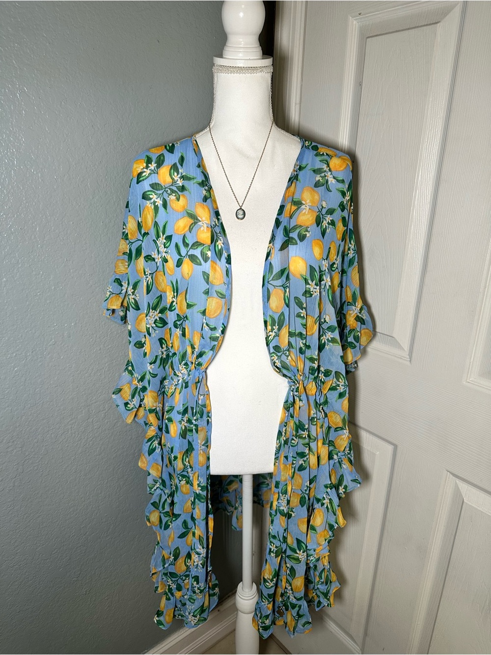 Draper James Lemon Blossom Midi Kaftan
